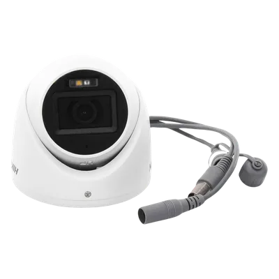 Cámara Turret TURBOHD / 3K 5 Megapixel / Lente 2.8 mm / Gran Angular 104.9° / IR 30 m (98.4 ft) + Luz Blanca 20 m (65.6 ft) / IP67 / Audio Integrado / 4 Tecnologías