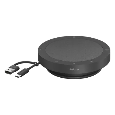 Altavoz de Conferencia USB / 4 Micrófonos MEMS / Alcance 2.3 m (7.5 ft) / Salida 83 dB SPL / Cancelación de Eco / Cable Integrado 80 cm