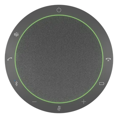 Altavoz de Conferencia / 4 Micrófonos MEMS Beamforming / Alcance 2.3 m (7.5 ft) / Bluetooth 4.2 / USB-C y USB-A / Batería 12 h