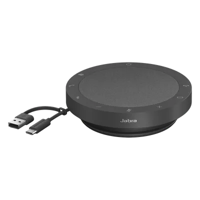 Altavoz de Conferencia / 4 Micrófonos MEMS Beamforming / Alcance 2.3 m (7.5 ft) / Bluetooth 4.2 / USB-C y USB-A / Batería 12 h