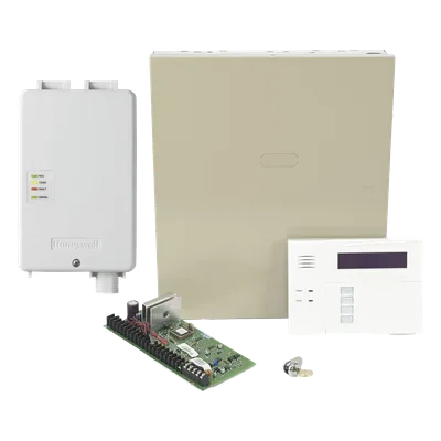 Panel de alarma VISTA-48LA / Teclado 6160RF con receptor RF integrado / Comunicador celular LTE-XA 4G / Hasta 48 zonas / AlarmNet Total Connect