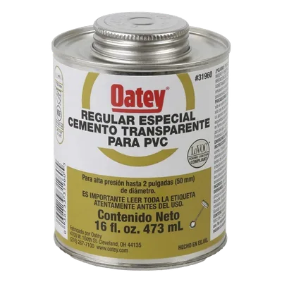 Pegamento PVC / 236 ml / Conduit e Hidráulico / Secado Rápido / Baja Emisión VOC