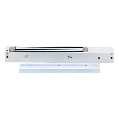 Chapa Magnética / 600 lbs (272 kg) / Montaje en Puerta Normal / Anti-residual / Uso en Interior / -10°C a +55°C (14°F a 131°F)