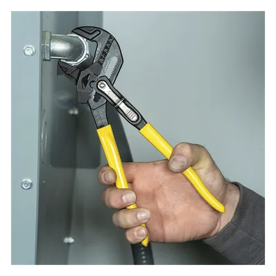 Llave de Pinzas Inglesa-Perico / 10" (25.4 cm) / Apertura Máxima 2" (5.1 cm) / 20 Posiciones Ajustables / Acero para Herramientas