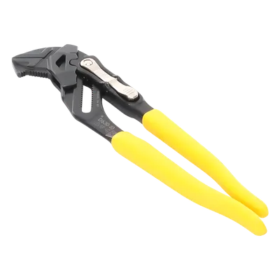 Llave de Pinzas Inglesa-Perico / 10" (25.4 cm) / Apertura Máxima 2" (5.1 cm) / 20 Posiciones Ajustables / Acero para Herramientas