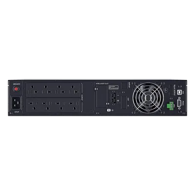 UPS Online Doble Conversión / 2000 VA / 1800 W / 120 Vca / 8 Tomas NEMA 5-20R / Rack o Torre 2 UR / Onda Senoidal Pura