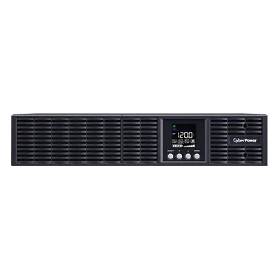 UPS Online Doble Conversión / 1000 VA / 900 W / 8 Tomas NEMA 5-15R / Onda Senoidal Pura / Rack o Torre 2 UR / LCD a Color