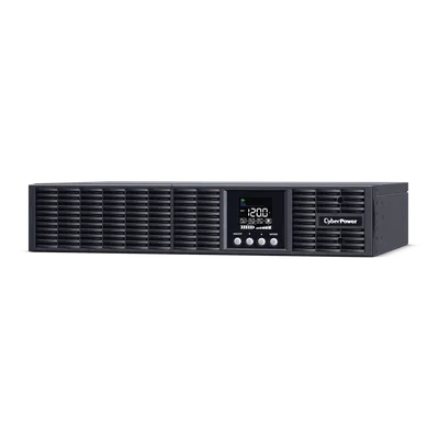 UPS Online Doble Conversión / 1000 VA / 900 W / 8 Tomas NEMA 5-15R / Onda Senoidal Pura / Rack o Torre 2 UR / LCD a Color