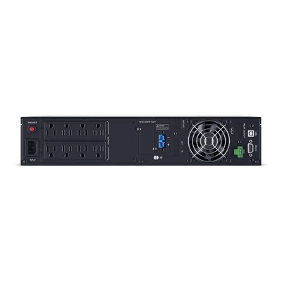 UPS Online Doble Conversión / 1000 VA / 900 W / 8 Tomas NEMA 5-15R / Onda Senoidal Pura / Rack o Torre 2 UR / LCD a Color