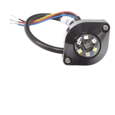 Estrobo LED Oculto / 6 LEDs / Blanco / 16 Patrones de Destello / 12-24 VDC / IP67 / 0.67 A