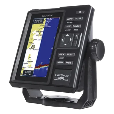 Plotter de Navegación GPS / Pantalla 6" WVGA / Sonar CHIRP 600W / ClearVü Scanning Sonar / GPS-GLONASS-BeiDou / Quickdraw Contours / IPX7