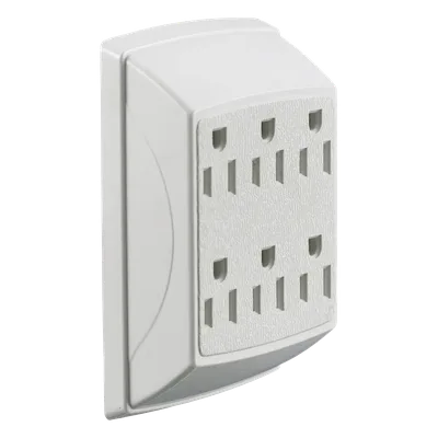 Multicontacto Dúplex / 6 Salidas / 15 A / 125 V CA / 1875 W / Aislamiento Reforzado / -40 °C a 75 °C (-40 °F a 167 °F)