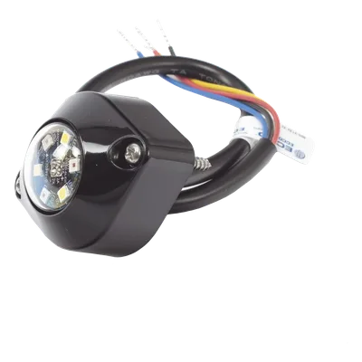 Estrobo Oculto LED / 6 LEDs Rojo/Azul / 16 Patrones de Destello / IP67 / 12-24 VCC / Sincronización Multinidad