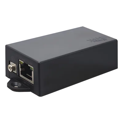 Convertidor PoE / Entrada 802.3 af/at / Salida 24V Pasivo / 2 Puertos Gigabit / Alcance 100 m (328 ft) / Plug and Play