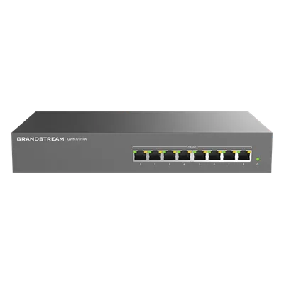 Switch PoE+ Gigabit No Administrable / 8 puertos 10/100/1000 Mbps / 8 puertos PoE+ / 145W / 16 Gbps / 9KB Jumbo Frame