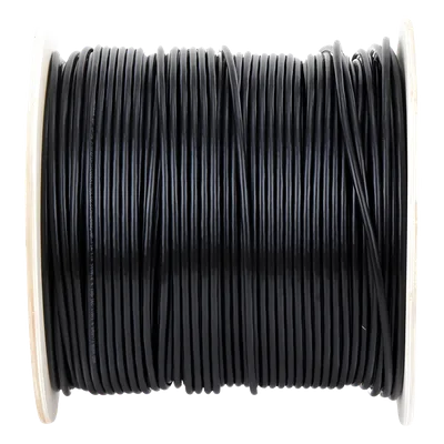 Bobina de Cable UTP / Cat5e / 305 m (1000 ft) / CCA 24 AWG / Doble Forro Intemperie / 100 MHz