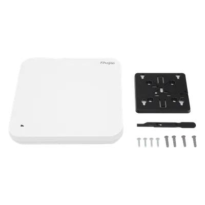 Punto de acceso Enterprise Wi-Fi 6 / ZigBee y Bluetooth 5.1 / Interior / Puerto Multi-Gigabit 5G y SFP 5G / Hasta 5.37 Gbps / MU-MIMO 4x4 / 2.4 GHz 2x2 / 5 GHz 4x4 / 1024 usuarios