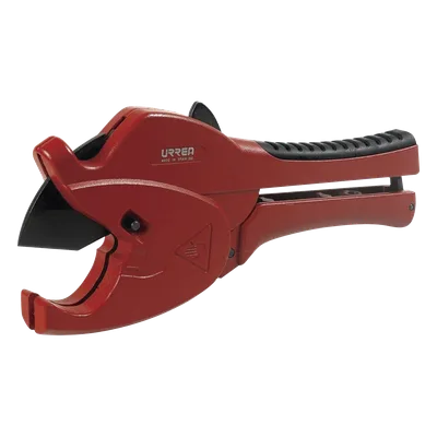 Tijeras para Tubos Plásticos / Capacidad 0 a 1 5/8" (42 mm) / Cuchilla Antiadherente / Cierre con Una Mano / Cambio de Cuchillas Sin Herramientas