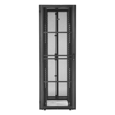 Gabinete para Centros de Datos / 42 UR / 600 mm Ancho / 1070 mm (3.51 ft) Profundidad / Carga 1588 kg / Puerta 80% Perforación / Acero Soldado