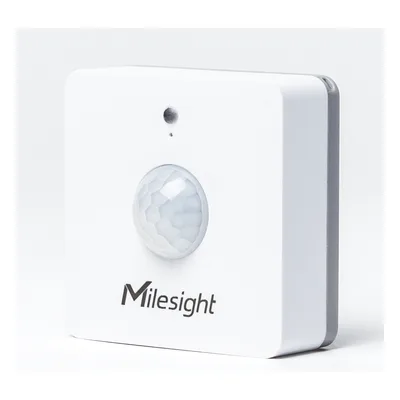Sensor de Ocupación LoRaWAN / Detección PIR y Luz / 120° x 100° / Alcance 8 m (26.2 ft) / 1-60000 Lux / Alcance RF 15 km (9.3 mi)