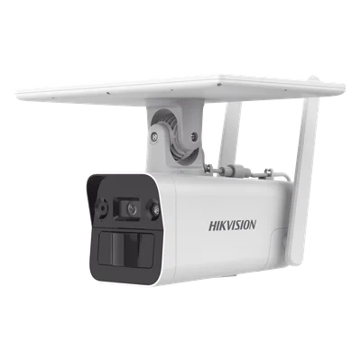 Kit Solar IP Autónomo / 4 Megapixel / Doble Detección Radar + PIR / IR 10 m (32.8 ft) / 4G con SIM / Audio Bidireccional / IP67 / Autonomía 11 Días