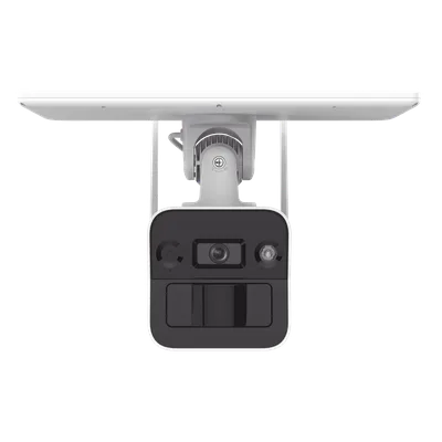 Kit Solar IP Autónomo / 4 Megapixel / Doble Detección Radar + PIR / IR 10 m (32.8 ft) / 4G con SIM / Audio Bidireccional / IP67 / Autonomía 11 Días