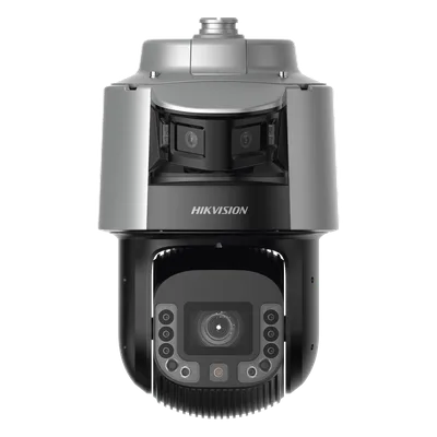 [TandemVu] Domo PTZ IP 4 Megapixel con Cámara Panoramica 180º de 6 Megapixel / 42X Zoom / 300 mts IR y 30 mts Luz Blanca / IP67 / IK10  / Autoseguimiento / Wiper / Deep learning / Entrada-Salida de Au