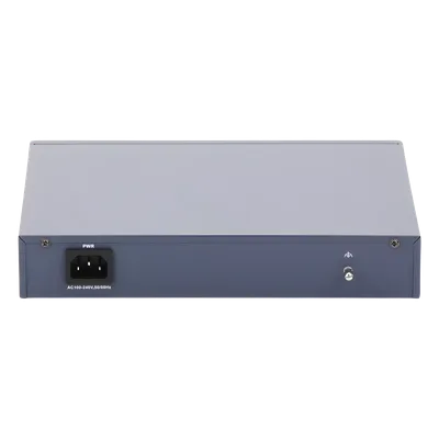 Switch PoE+ / Administrable / Uso en Rack / 8 Puertos 10/100 PoE+ / 2 Puertos 1000 Mbps Uplink / 2 Puertos SFP / Configuración Nube desde Hik-PartnerPro / Modo Extendido hasta 300 Metros / 125 W