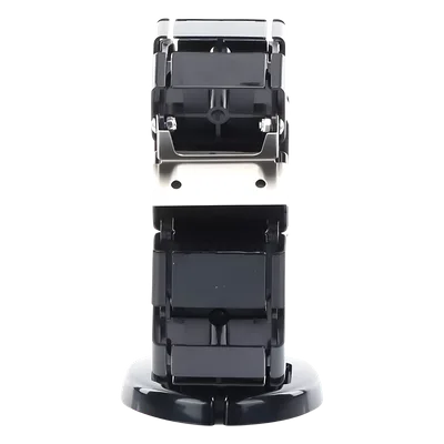 Portacable de Cadena / Organizador Vertical Articulado / 1200 mm (3.94 ft) de Longitud / ABS Plástico / Color Negro