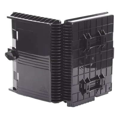 Caja de Empalme para Fibra Óptica / 24 Fusiones / 16 Puertos Drop FTTx / IP65 / Splitter 1x16 SC/APC / -40°C a +85°C
