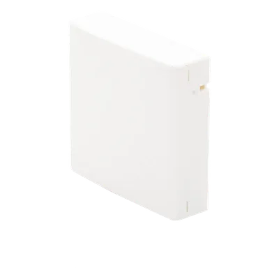 Roseta de Fibra Óptica / 86x86x25 mm / Acoplador SC/APC / IP30 / 4 Direcciones de Entrada