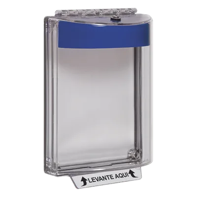 Cubierta universal transparente / Policarbonato UV / Montaje a ras / ADA / -40 a 250°F (-40 a 121°C) / Español