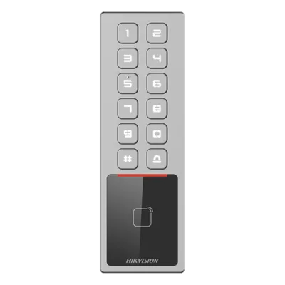Teclado de Control de Acceso Antivandálico / IP65 & IK08 / 3,000 Usuarios / 10,000 Tarjetas / Lector MIFARE 13.56 MHz / TCP/IP y RS485 / 100,000 Eventos
