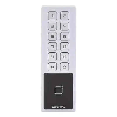 Teclado de Control de Acceso Antivandálico / IP65 & IK08 / 3,000 Usuarios / 10,000 Tarjetas / Lector MIFARE 13.56 MHz / TCP/IP y RS485 / 100,000 Eventos