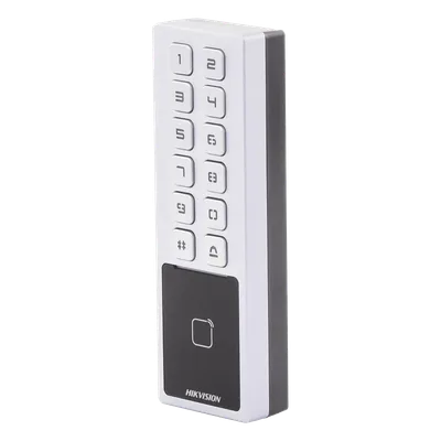 Teclado de Control de Acceso Antivandálico / IP65 & IK08 / 3,000 Usuarios / 10,000 Tarjetas / Lector MIFARE 13.56 MHz / TCP/IP y RS485 / 100,000 Eventos