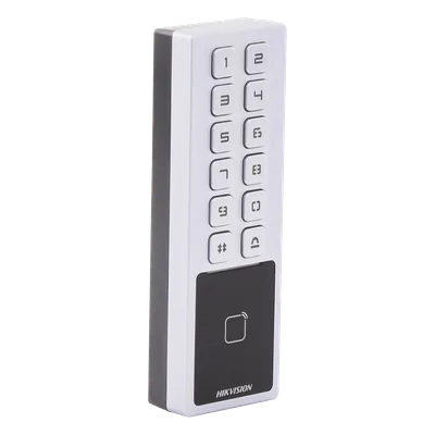 Teclado de Control de Acceso Antivandálico / IP65 & IK08 / 3,000 Usuarios / 10,000 Tarjetas / Lector MIFARE 13.56 MHz / TCP/IP y RS485 / 100,000 Eventos
