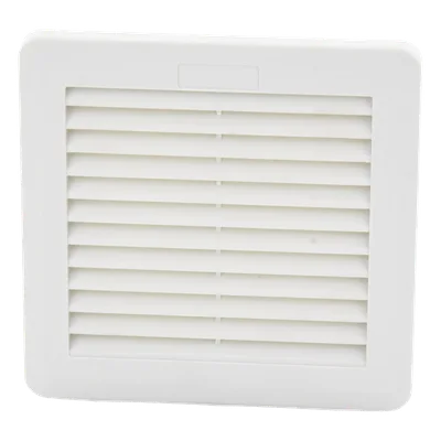 Respirador con Filtro para Gabinete / Filtro G4 Eficiencia 94% / IP54 / Aluminio / -40°C a +70°C / Montaje por Clips / 125 x 125 mm