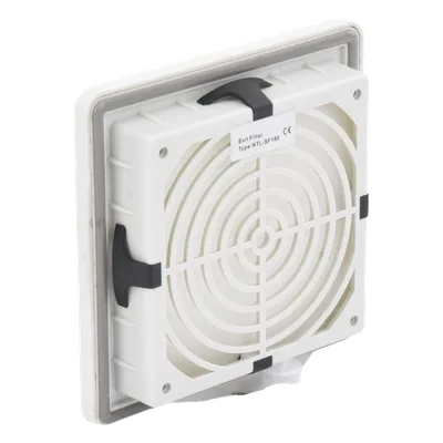 Respirador con Filtro para Gabinete / Filtro G4 Eficiencia 94% / IP54 / Aluminio / -40°C a +70°C / Montaje por Clips / 125 x 125 mm