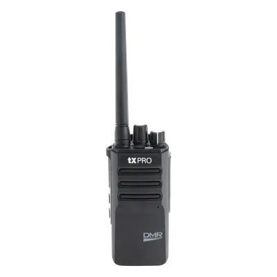 Radio Portátil DMR / UHF 400-470 MHz / 64 Canales / 4 Zonas / Cifrado Digital / 5W / USB-C