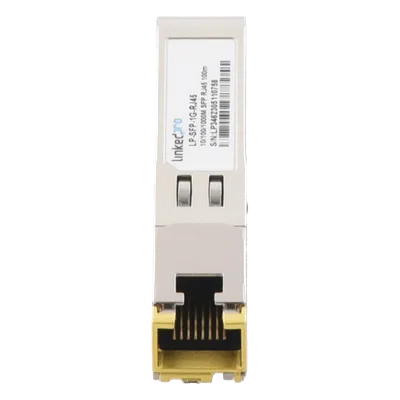 Transceptor SFP a RJ45 / 10/100/1000 Mbps Auto Negociación / 1000BASE-T / Alcance 100 m (328 ft)
