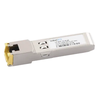 Transceptor SFP a RJ45 / 10/100/1000 Mbps Auto Negociación / 1000BASE-T / Alcance 100 m (328 ft)