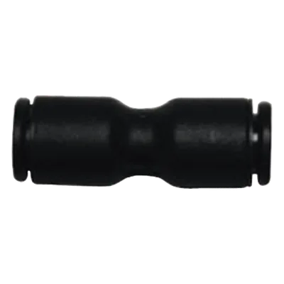 Conector recto / 4 mm OD x 2.5 mm ID / Paquete 10 pzas / Polietileno / Plenum / UL 1820