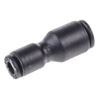 Reductor de tubo microbore / 6 mm a 4 mm / Polietileno alta calidad / UL 1820 Plenum / 10 piezas