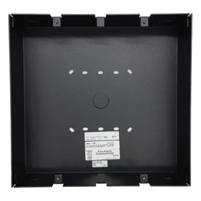 Caja de Montaje en Superficie / Color Negro / Para Anunciador de Red NCD / Aloja NCD y Módulo de Comunicación de Red