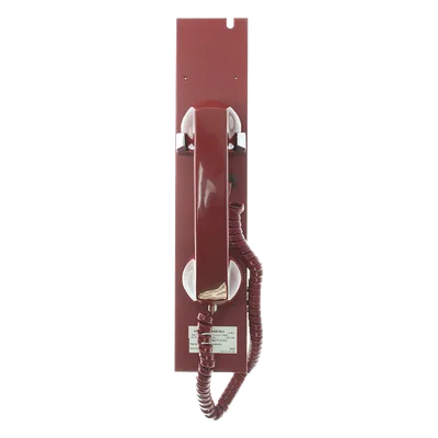 Auricular Telefónico de Emergencia para Bomberos / Cable en Espiral / Push-to-Talk / LED de Conexión / Compatible con Estaciones AFAWS