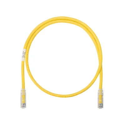 Cable de Parcheo UTP / Categoría 6 / 1 Pie (0.3 m) / 24 AWG / T568B / Amarillo