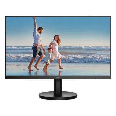 Monitor LED de 23.8" VESA, Resolución 1920 x 1080 Pixeles, Entradas de Video VGA/HDMI. Panel VA LCD Backlight LED. Ultra Delgado