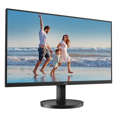 Monitor LED de 23.8" VESA, Resolución 1920 x 1080 Pixeles, Entradas de Video VGA/HDMI. Panel VA LCD Backlight LED. Ultra Delgado