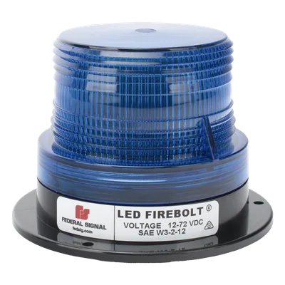 Estrobo LED / 15 patrones de destello / 12-72 Vcc / Montaje en tubería 1/2 pulgada / SAE J845 Clase 2