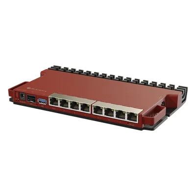 Router / 8 Puertos Gigabit / PoE In/Out / SFP 2.5G / CPU ARM Dual-Core / Rack 1U